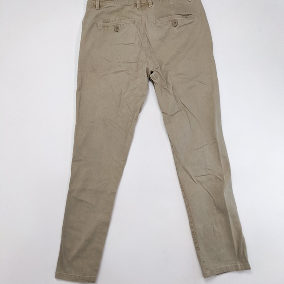 Hollywood the Jean People Men's Khaki Chino Pants Size 32x32 - Picture 8 of 9